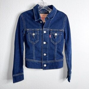 Levi’s Jean Jacket  Women Small Type 1 Iconic Denim Reproduction Western